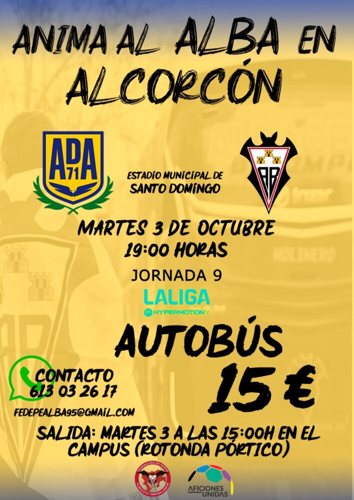 cartel viaje Alcorcón