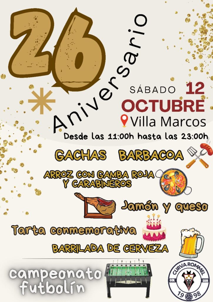 26 aniversario peña